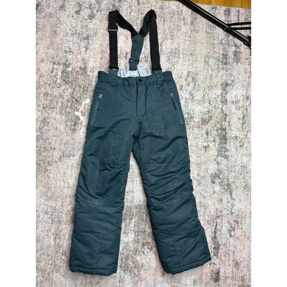 Valianly Pants - Valianly BIBS 7 KIDS Blue SNOW ski PANTS Overalls Very Warm European Outdoors